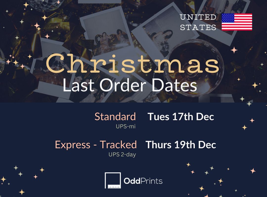 USA Christmas last order dates: Standard is 17th December, Express is 19th December